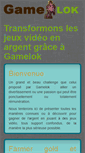 Mobile Screenshot of gamelok.fr